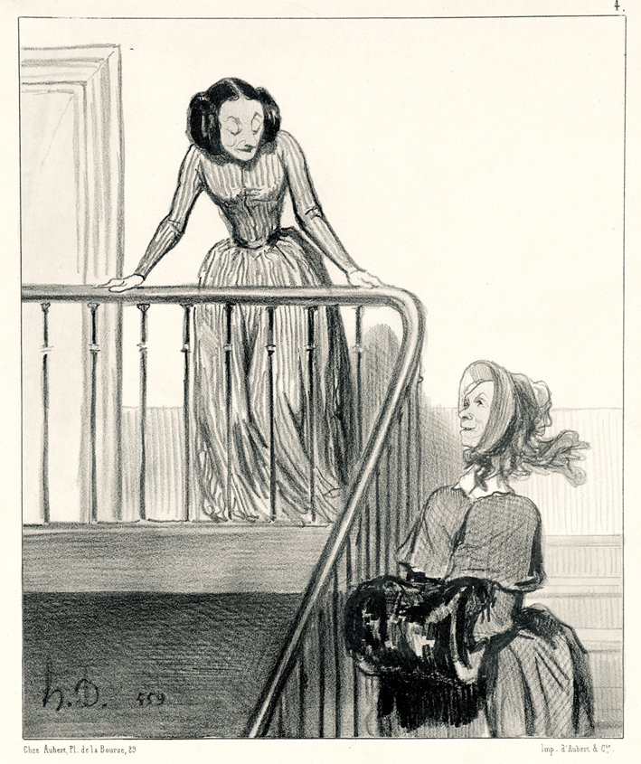  奥诺雷·杜米埃 Honore Daumier ——再见奥菲利娅！